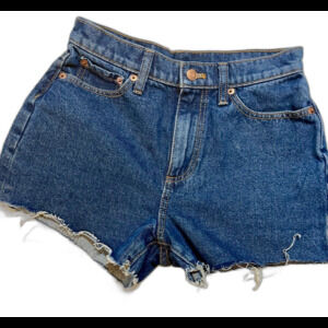 PINK Victoria's Secret Blue Jean Shorts